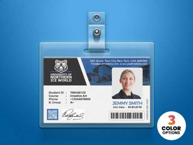 Download Free Free Vectors, Psd, Ui Kits, Certificates inside College Id Card Template Psd