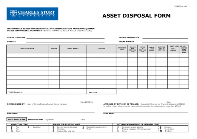 Download Scrap Disposal Request Form Excel | Template124 with Waste Management Report Template