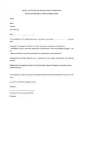 Retrenchment Letter Template – Great Professional Template Design