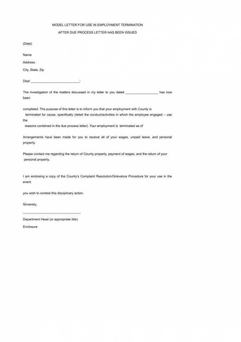 Retrenchment Letter Template – Great Professional Template Design