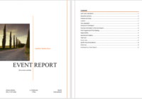 Event Report Template - Microsoft Word Templates regarding After Event Report Template