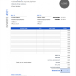 Excel Invoice Template | Free Download | Invoice Simple with Xl Invoice Template