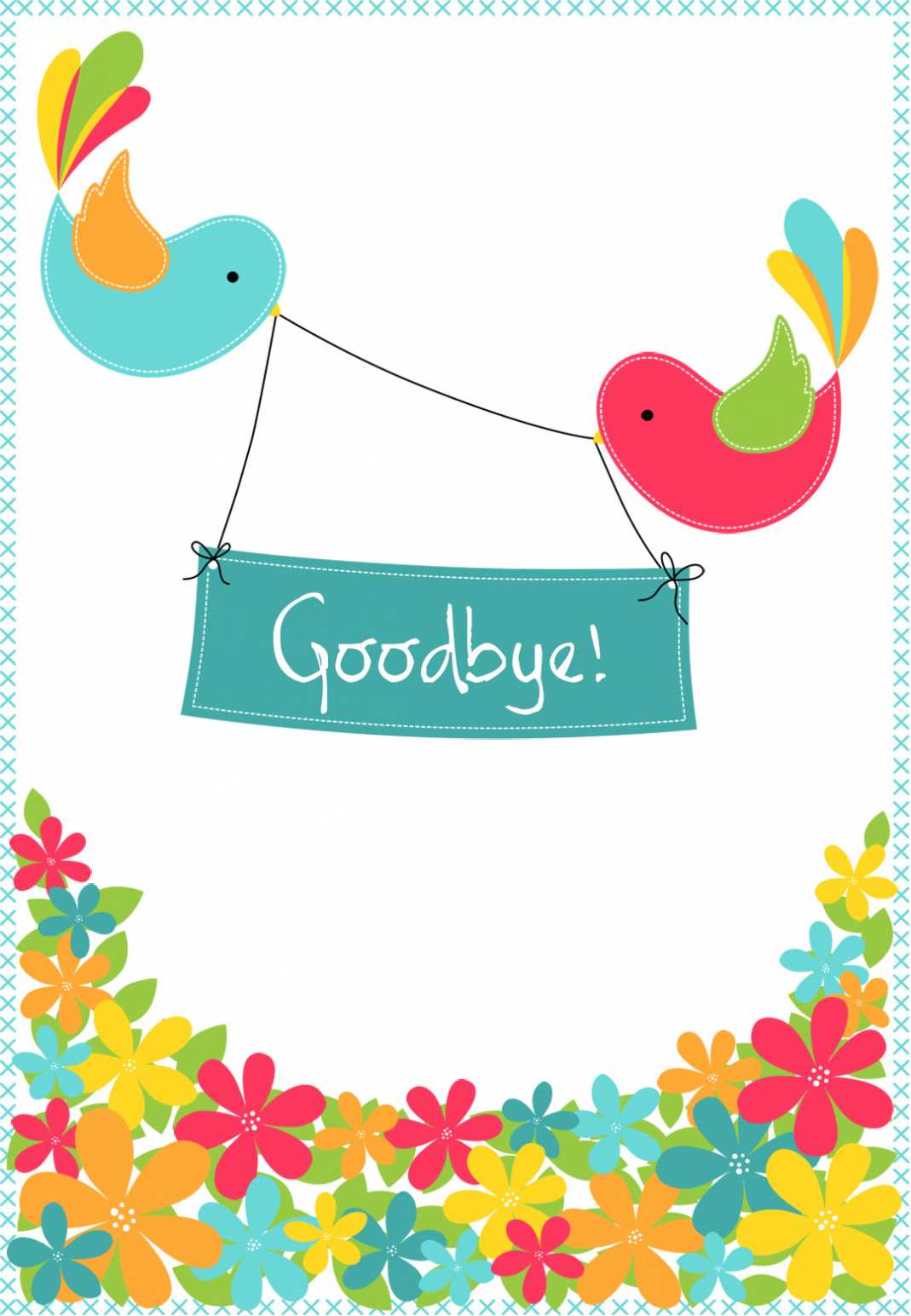 Farewell Card for Sorry You Re Leaving Card Template