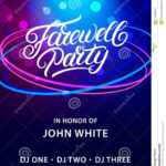 Farewell Party Invitation Stock Illustrations – 81 Farewell for Farewell Party Flyer Template Free