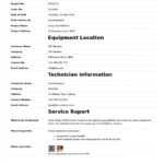 Field Service Report Template (Better Format Than Word regarding Field Report Template