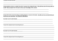 Fillable Online Rescatholicschool Non-Fiction Book Report within Nonfiction Book Report Template