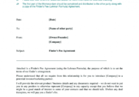 Finders Fee Agreement Template - Fill Out And Sign Printable Pdf Template |  Signnow in Real Estate Finders Fee Agreement Template