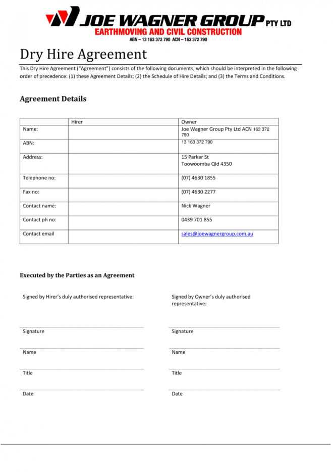 Free 10+ Hire Agreement Contract Forms In Pdf | Ms Word inside Credit Hire Agreement Template