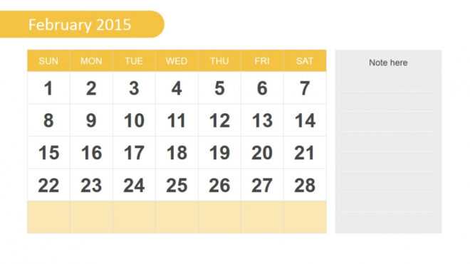 Free 2015 Calendar Template For Powerpoint throughout Powerpoint Calendar Template 2015