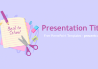 Free Back To School Powerpoint Template - Prezentr inside Back To School Powerpoint Template