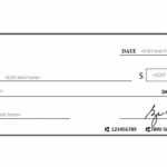 Free Blank Check Template For Powerpoint - Free Powerpoint pertaining to Blank Check Templates For Microsoft Word
