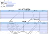 Free Carpet Installation Invoice Template | Pdf | Word | Excel regarding Carpet Installation Invoice Template