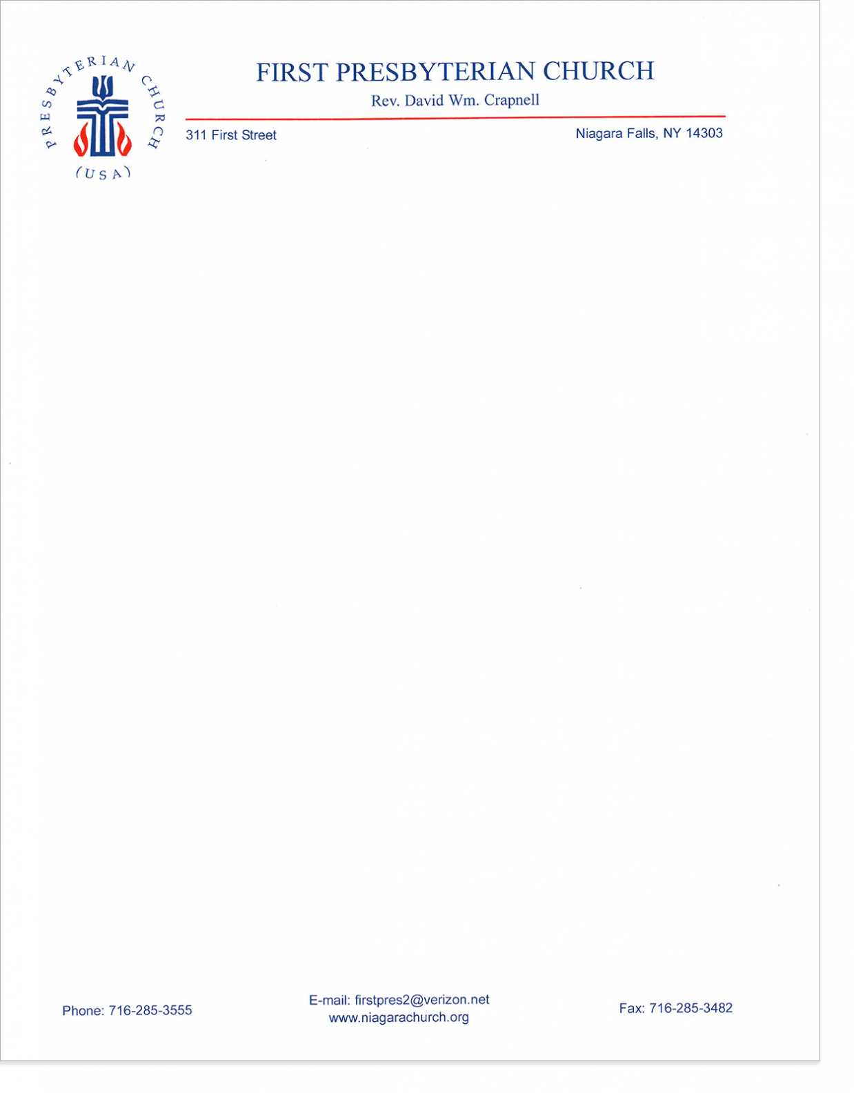 Free Church Letterhead - Lewisburg District Umc intended for Church Letterhead Template