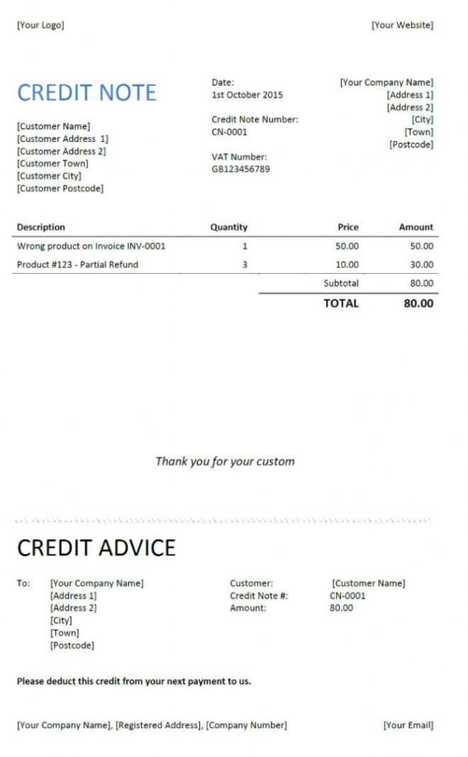 Free Credit Note Templates | Invoiceberry in Credit Note Template On Word Download