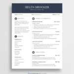 Free Cv Template For Word - Free Download - Career Reload intended for Free Downloadable Resume Templates For Word