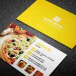 Free Delicious Food Business Card On Behance in Food Business Cards Templates Free