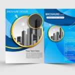 Free Download Adobe Illustrator Template Brochure Two Fold in Ai Brochure Templates Free Download
