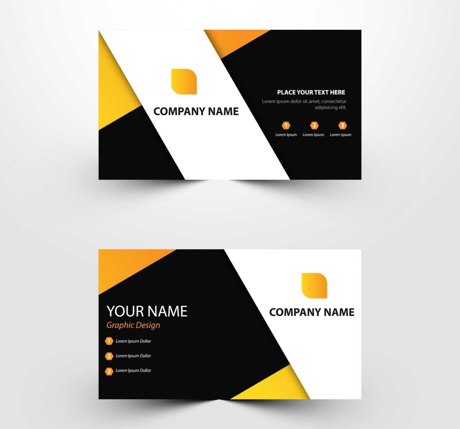 Free Download Business Card Templates Ai Files &amp; Psd Files in Visiting Card Illustrator Templates Download