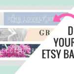 Free Etsy Banner Maker And Easy Tutorial Using Canva inside Free Etsy Banner Template