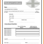 Free Fake Medical Certificate Template - Lewisburg District Umc regarding Free Fake Medical Certificate Template