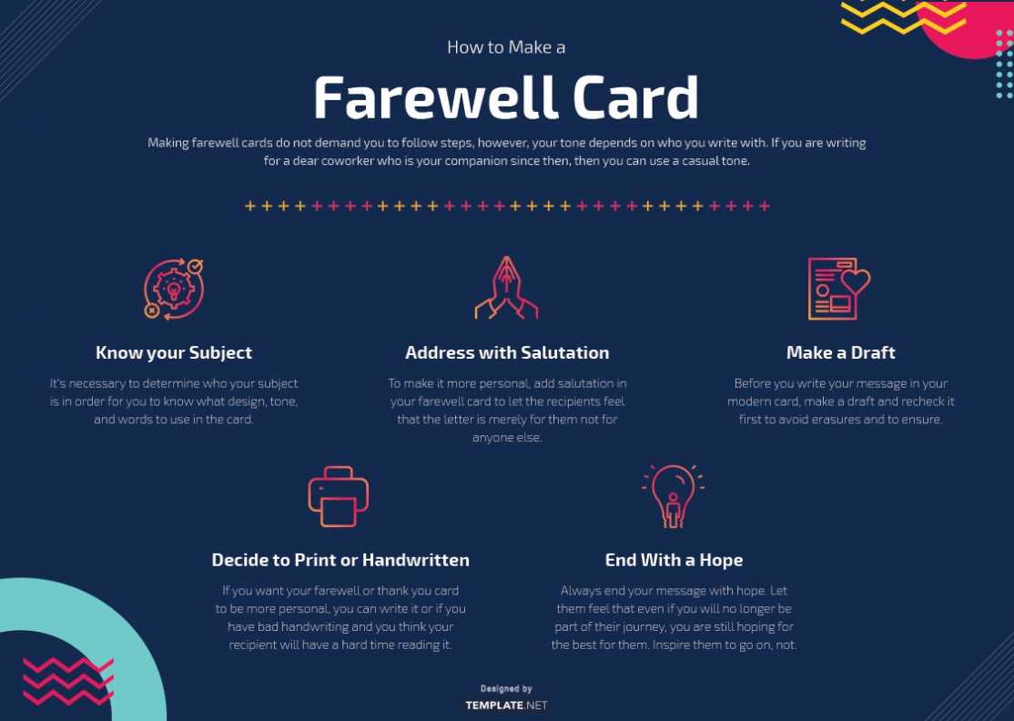Free Farewell Card Templates - Word (Doc) | Psd | Indesign inside Farewell Card Template Word
