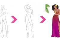 Free Fashion Templates &amp; Croquis | I Draw Fashion pertaining to Blank Model Sketch Template
