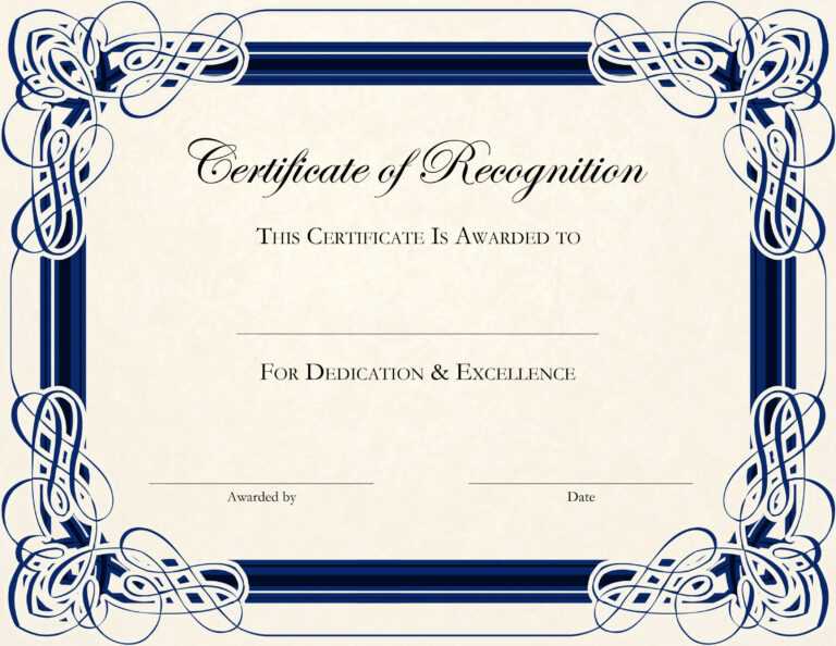 Free Funny Certificate Templates For Word