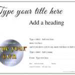Free Gift Certificate Templates - Big Selection - Editable throughout Present Certificate Templates