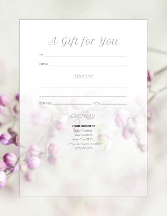 Free Gift Certificate Templates For Massage And Spa pertaining to Massage Gift Certificate Template Free Download