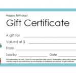 Free Gift Certificate Templates You Can Customize for Homemade Christmas Gift Certificates Templates