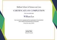 Free Graduation Certificate Template - Word (Doc) | Google Docs with Graduation Certificate Template Word