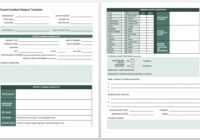 Free Incident Report Templates &amp; Forms | Smartsheet throughout Customer Incident Report Form Template