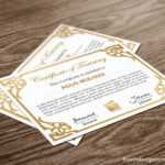 Free Indesign Certificate Template #1 | Free Indesign intended for Indesign Certificate Template