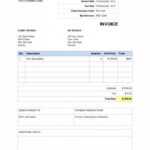 Free Invoice Template For Word ~ Addictionary inside Invoice Template Word 2010