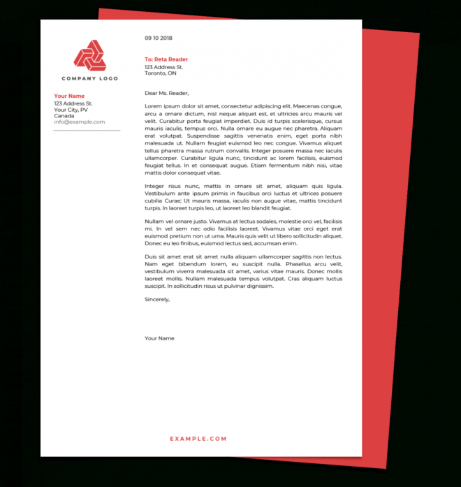 Free Letterhead Templates For Google Docs And Word inside Company Letterhead Template Doc