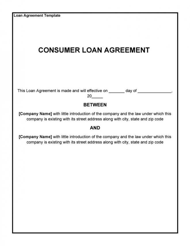Free Loan Agreement Template Between Family Member Uk intended for Construction Loan Agreement Template