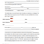 Free Mobile (Manufactured) Home Bill Of Sale Form | Pdf for Mobile Home Purchase Agreement Template