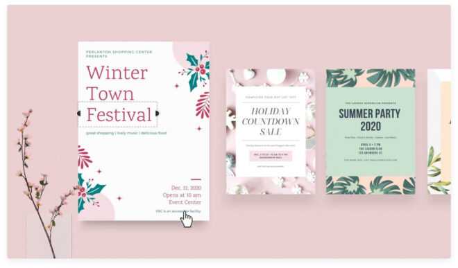 Free Online Flyer Maker: Design Custom Flyers With Canva intended for Flyer Maker Template