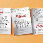 Free Potluck Poster Templates In Psd, Ai &amp; Vector - Brandpacks throughout Potluck Flyer Template