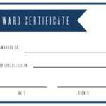 Free Printable Award Certificate Template | Paper Trail Design regarding Free Printable Blank Award Certificate Templates