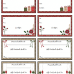 Free Printable Christmas Gift Certificates: 7 Designs, Pick with Free Christmas Gift Certificate Templates