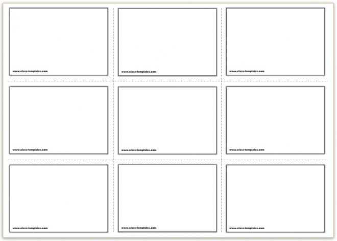 Free Printable Flash Cards Template for Free Templates For Cards Print