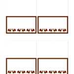 Free Printables: Thanksgiving Place Cards - Home Cooking within Thanksgiving Place Cards Template