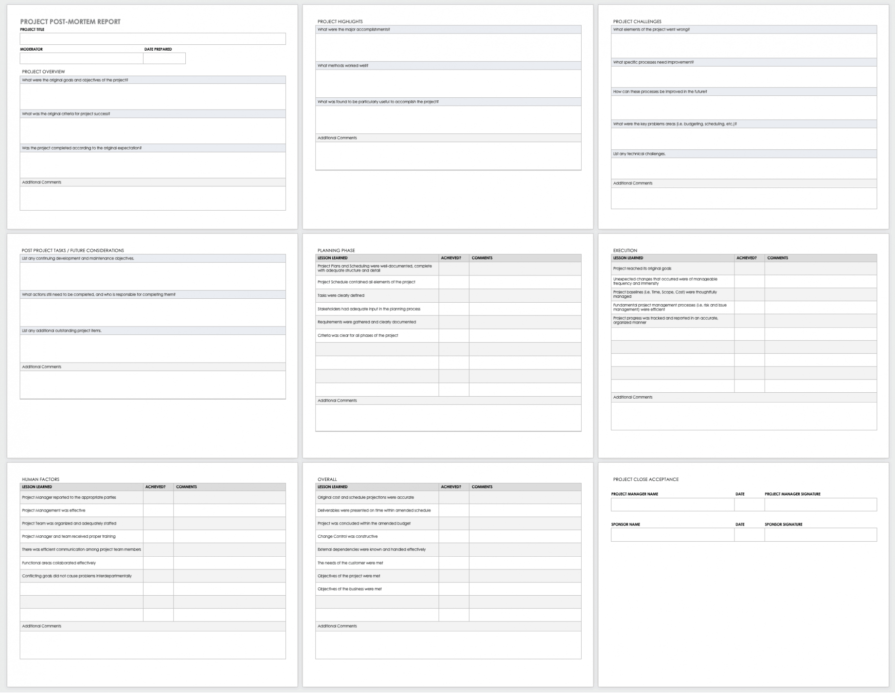 Free Project Report Templates | Smartsheet within Post Project Report Template