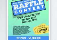 Free Raffle Flyer Template Download ~ Addictionary intended for Free Raffle Flyer Template