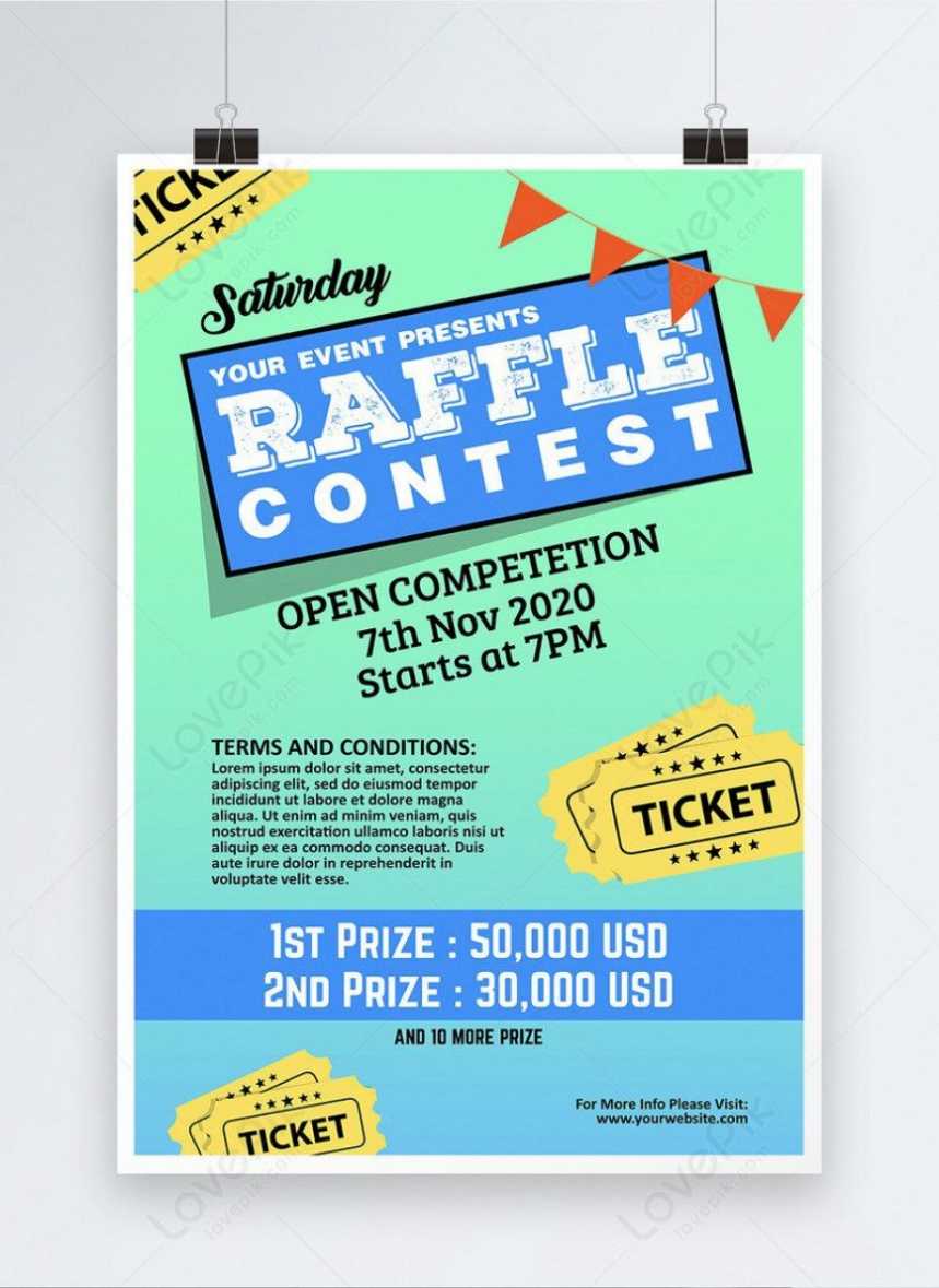 Free Raffle Flyer Template Download ~ Addictionary with regard to Raffle Flyer Template Free