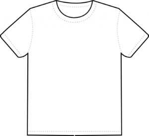 Blank Tshirt Template Printable