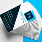 Free Vertical Business Card Template In Psd Format inside Photoshop Cs6 Business Card Template