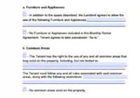 Free Wisconsin Rental Lease Agreement Templates | Pdf | Word with Yearly Rental Agreement Template