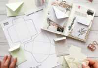 Freebie: Mini Envelope Template Printable — Sarica Studio with regard to Envelope Templates For Card Making
